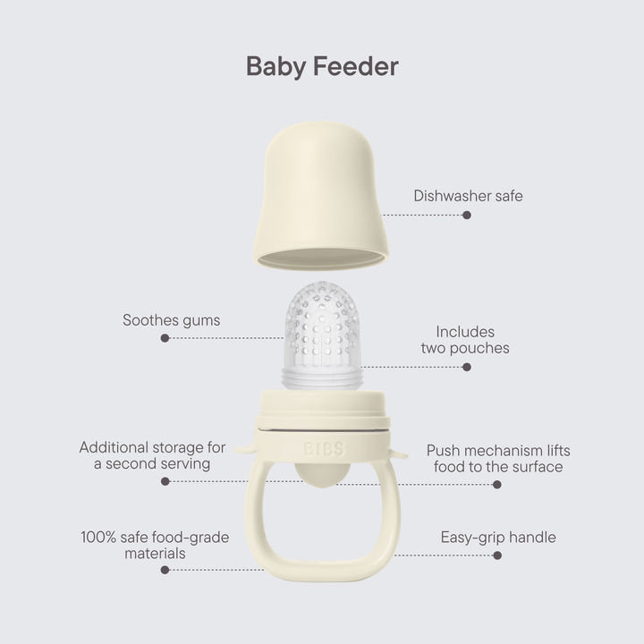 BIBS Baby Feeder - Blush