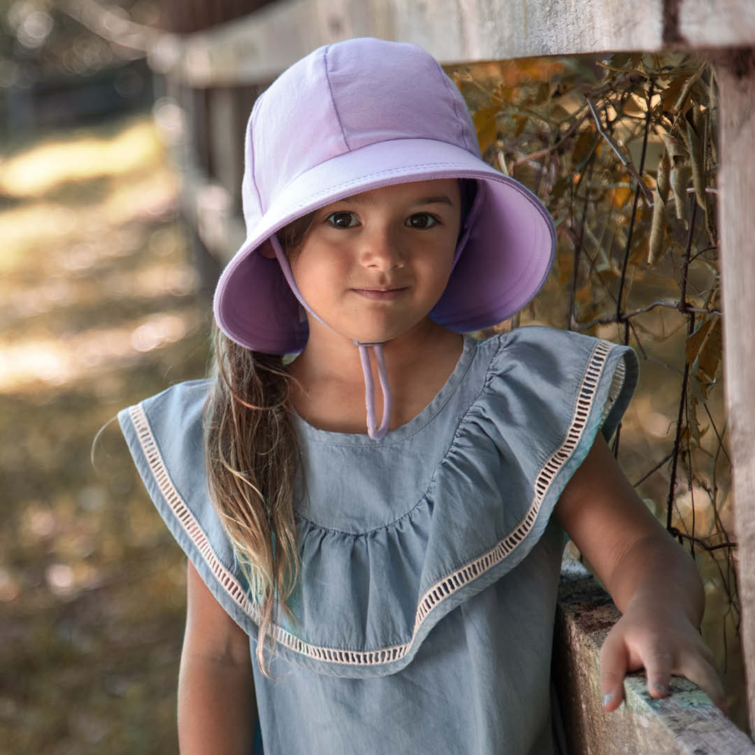 Bedhead Kids Ponytail Bucket Sun Hat - Lilac