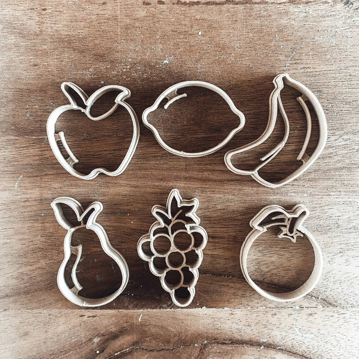 Mini Fruit Playdough/Sensory Play Eco Cutter™ Set