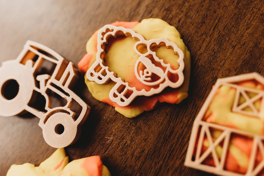 Mini Farm Playdough/Sensory Play Eco Cutter™ Set