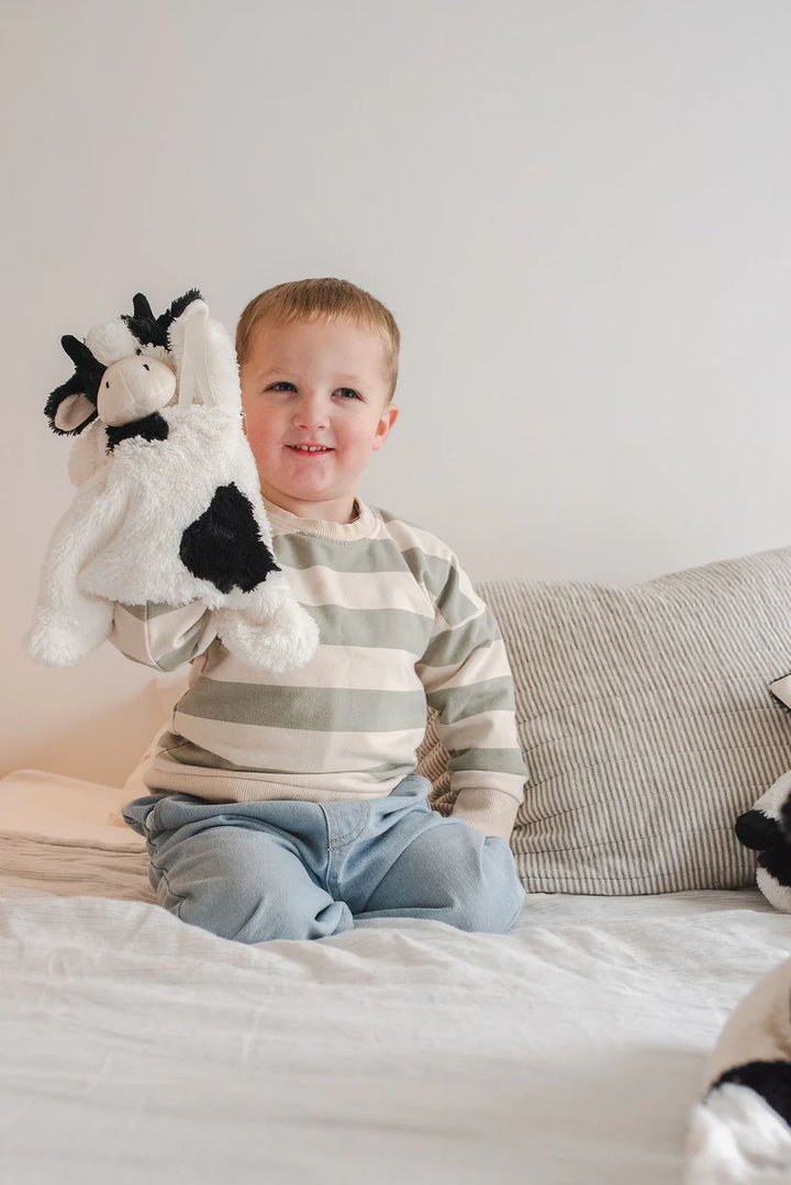 Nana Huchy Hoochy Coochie - Clover the Cow Black & White