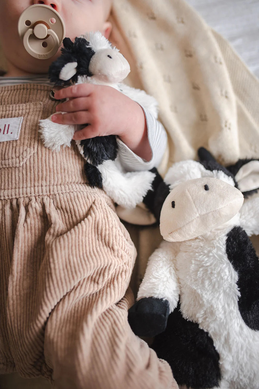 Nana Huchy Hoochy Coochie - Clover the Cow Black & White