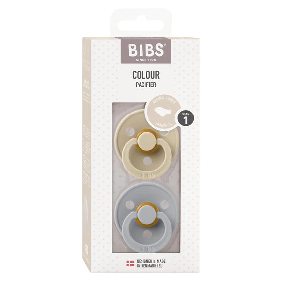 BIBS Anatomical Colour Latex Dummies Twin Pack