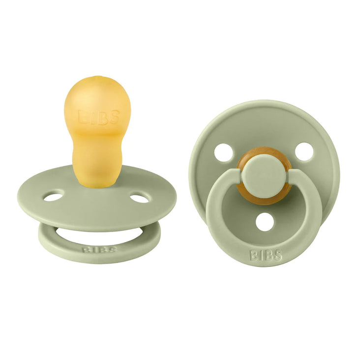 BIBS Round Colour Latex Dummies Twin Pack Size 3 (18+ Months)