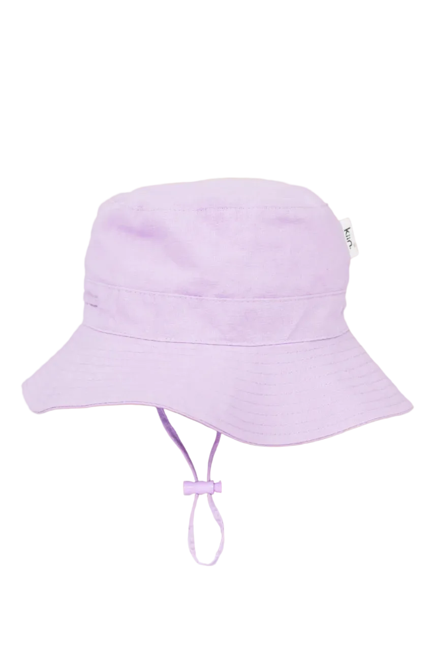 Kiin Cotton Sun Hat - Lilac