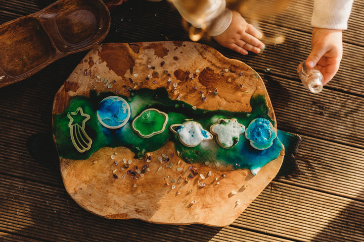 Mini Outer Space Playdough/Sensory Play Eco Cutter™ Set