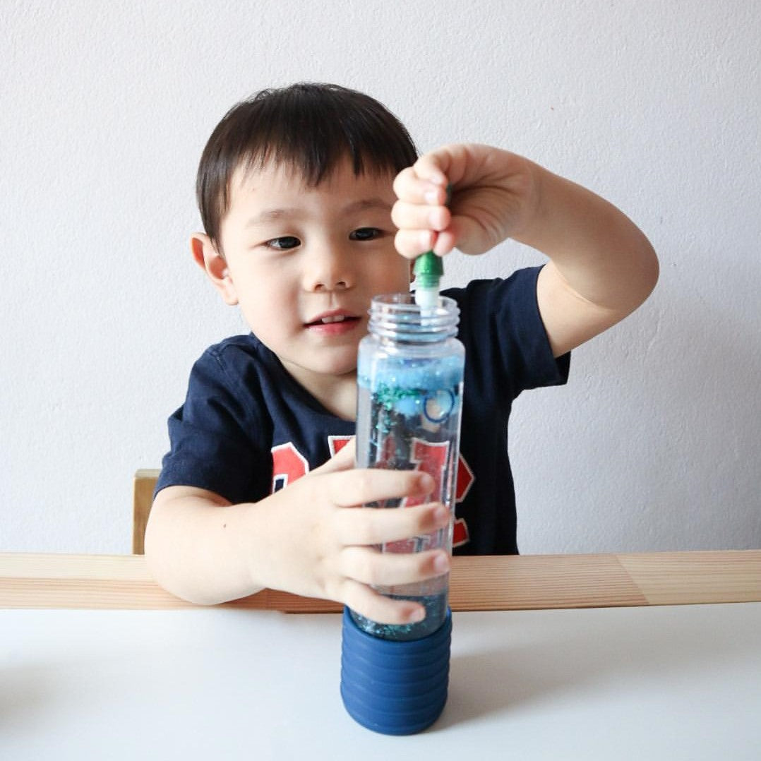 Jellystone DIY Calm Down Sensory Bottle - Fairy Garden