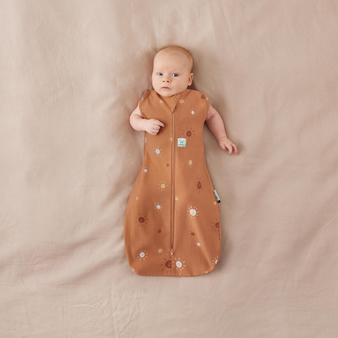 ergoPouch Cocoon Zip Swaddle Bag 0.2 TOG - Sunny