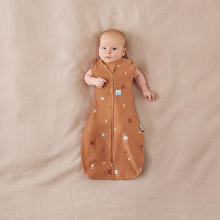 ergoPouch Cocoon Zip Swaddle Bag 0.2 TOG - Sunny