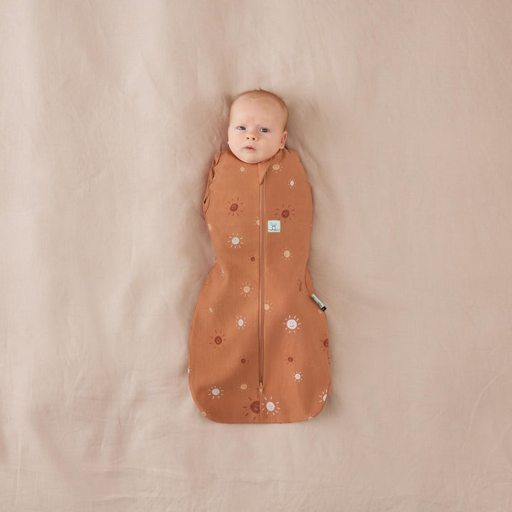 ergoPouch Cocoon Zip Swaddle Bag 0.2 TOG - Sunny