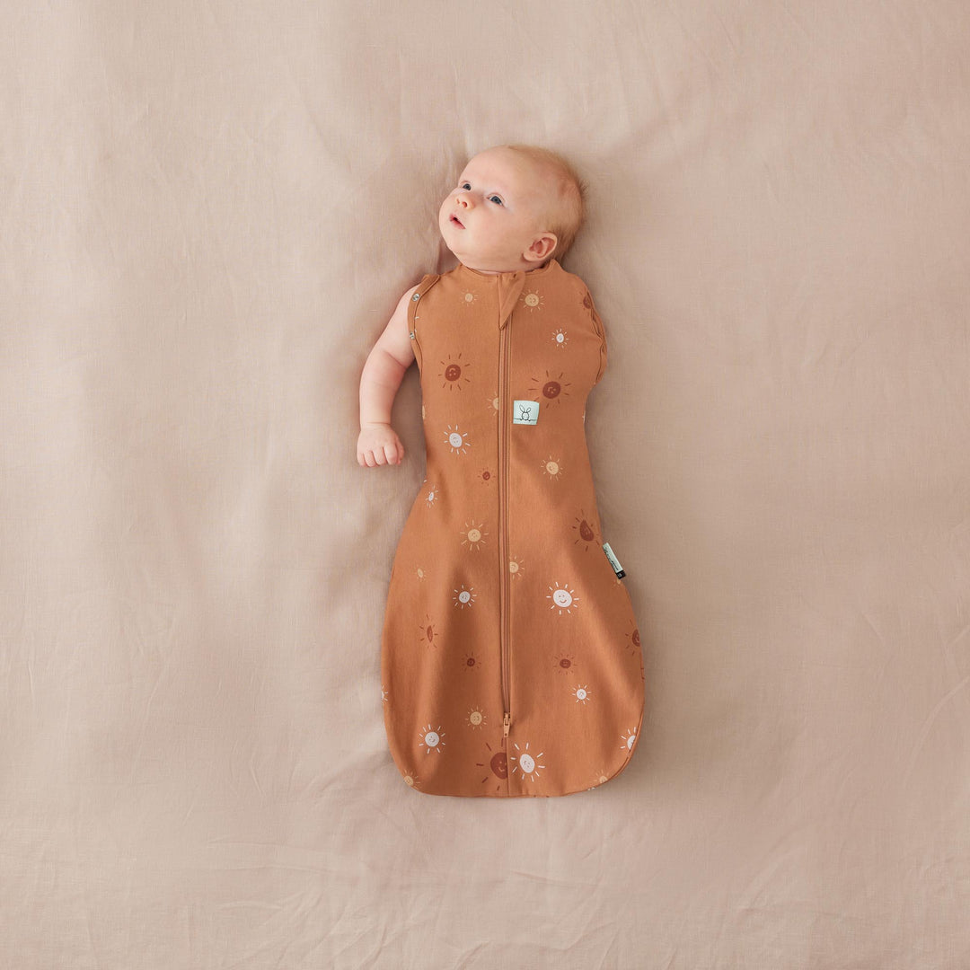 ergoPouch Cocoon Zip Swaddle Bag 0.2 TOG - Sunny