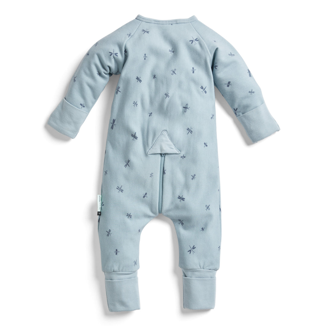 ergoPouch Long Sleeve Sleep Zip Bodysuit 1.0 TOG - Dragonflies