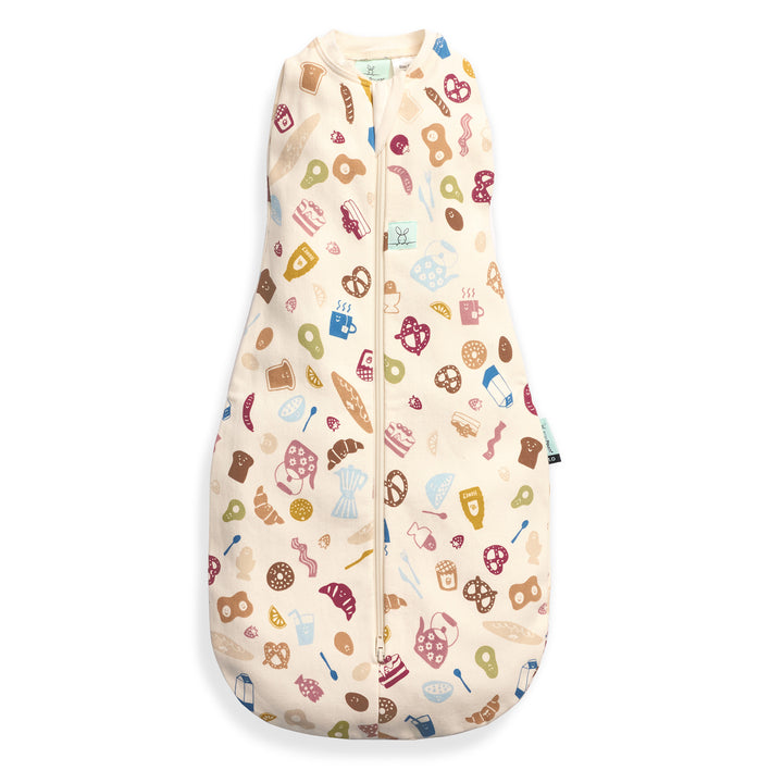 ergoPouch Cocoon Zip Swaddle Bag 1.0 TOG - Bon Appetit