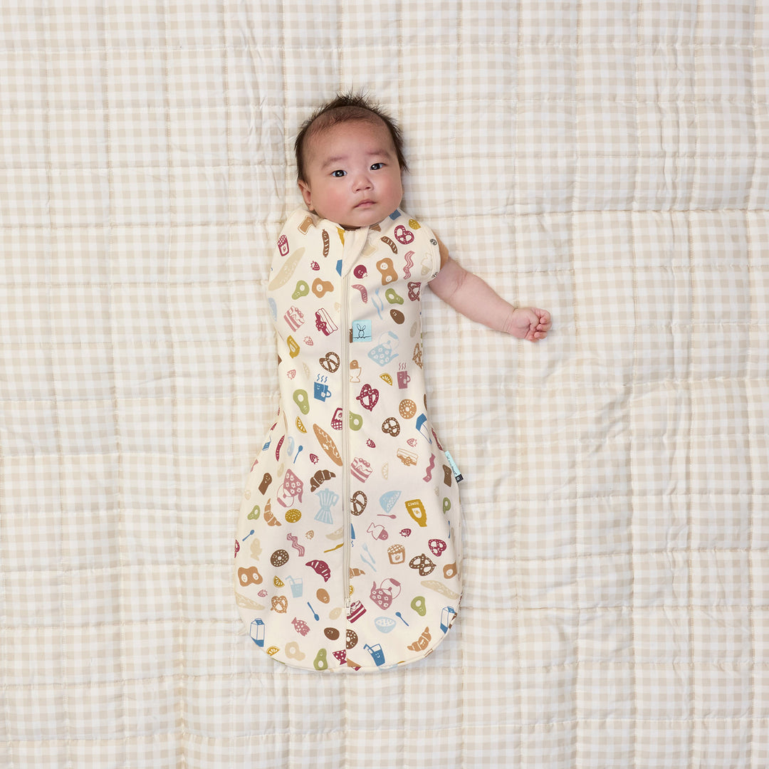 ergoPouch Cocoon Zip Swaddle Bag 1.0 TOG - Bon Appetit