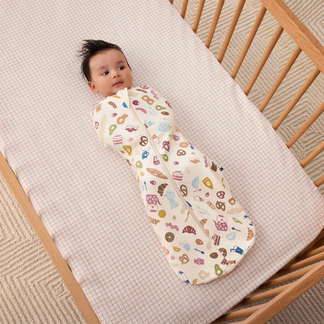 ergoPouch Cocoon Zip Swaddle Bag 1.0 TOG - Bon Appetit