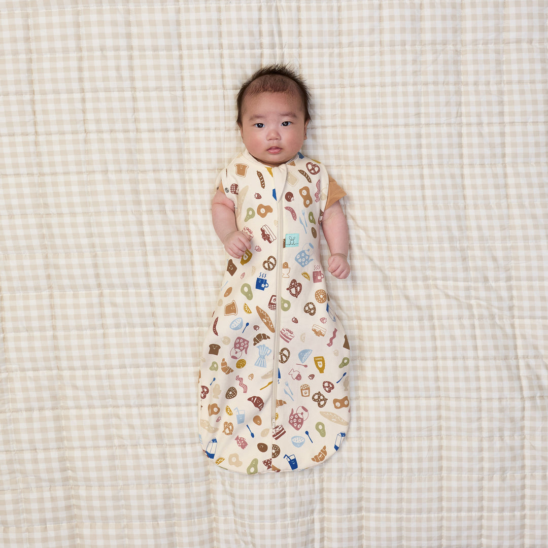 ergoPouch Cocoon Zip Swaddle Bag 1.0 TOG - Bon Appetit