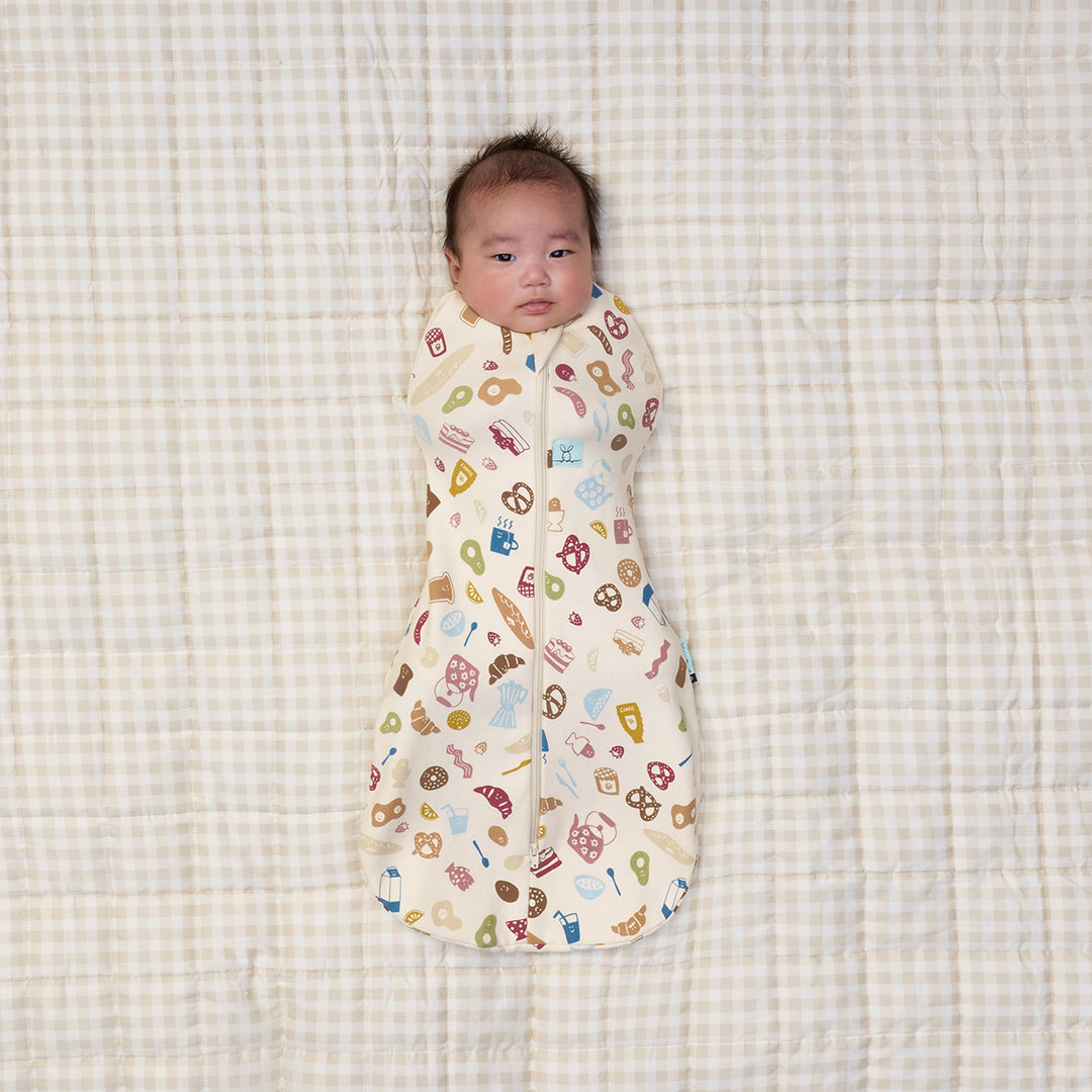 ergoPouch Cocoon Zip Swaddle Bag 1.0 TOG - Bon Appetit