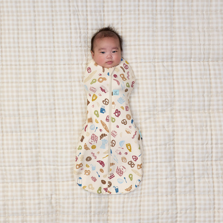 ergoPouch Cocoon Zip Swaddle Bag 1.0 TOG - Bon Appetit