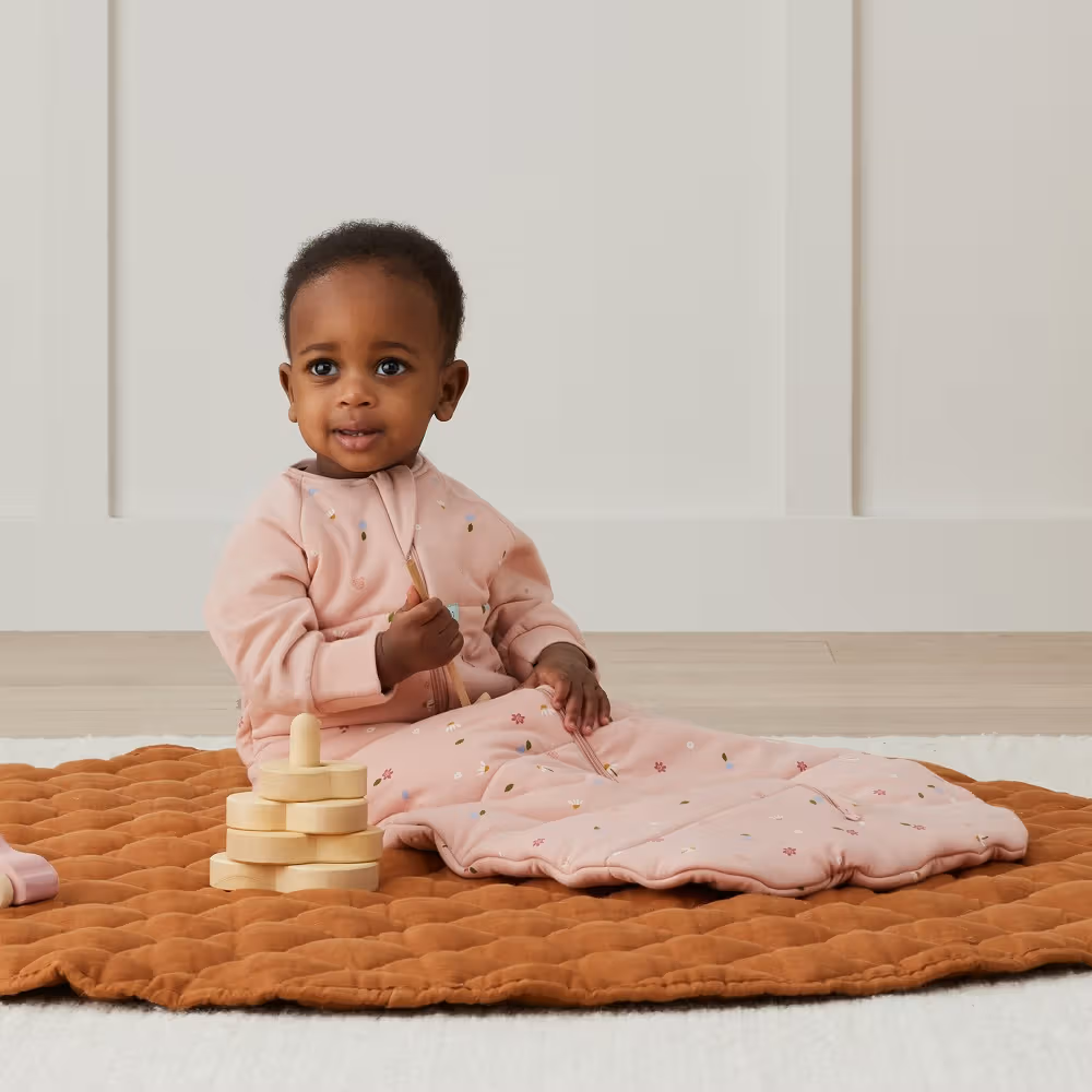 ergoPouch Sleeping Bag Long Sleeve TOG 2.5 - Daisies