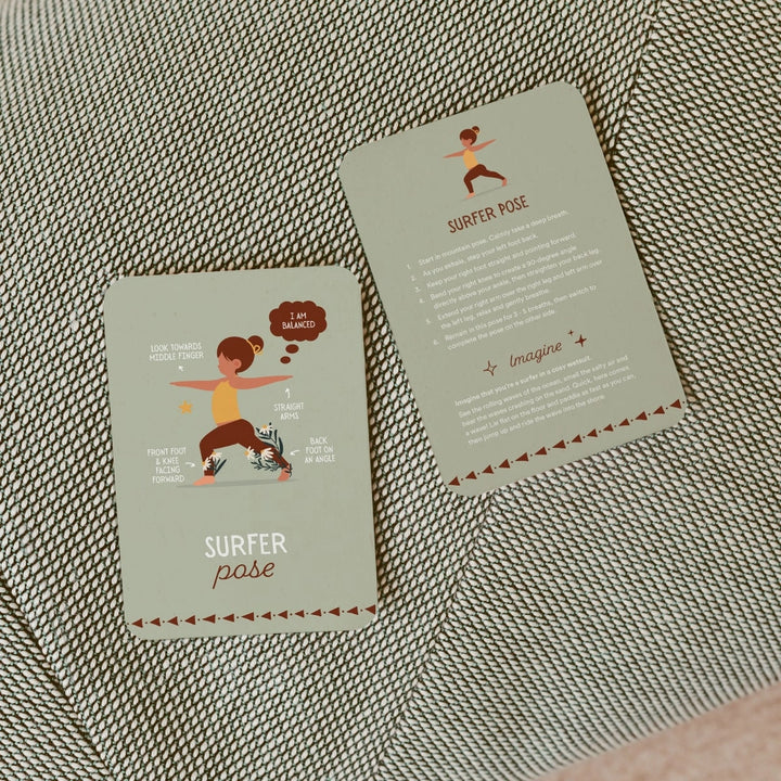 The Creative Sprout Yoga Cards For Kids