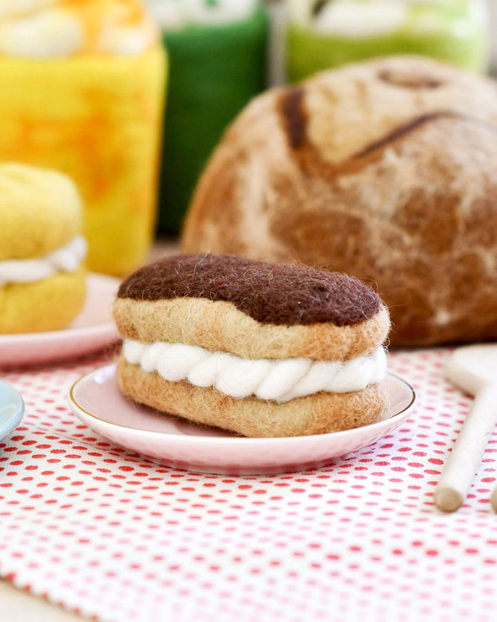 Chocolate Eclair Felt Play Food