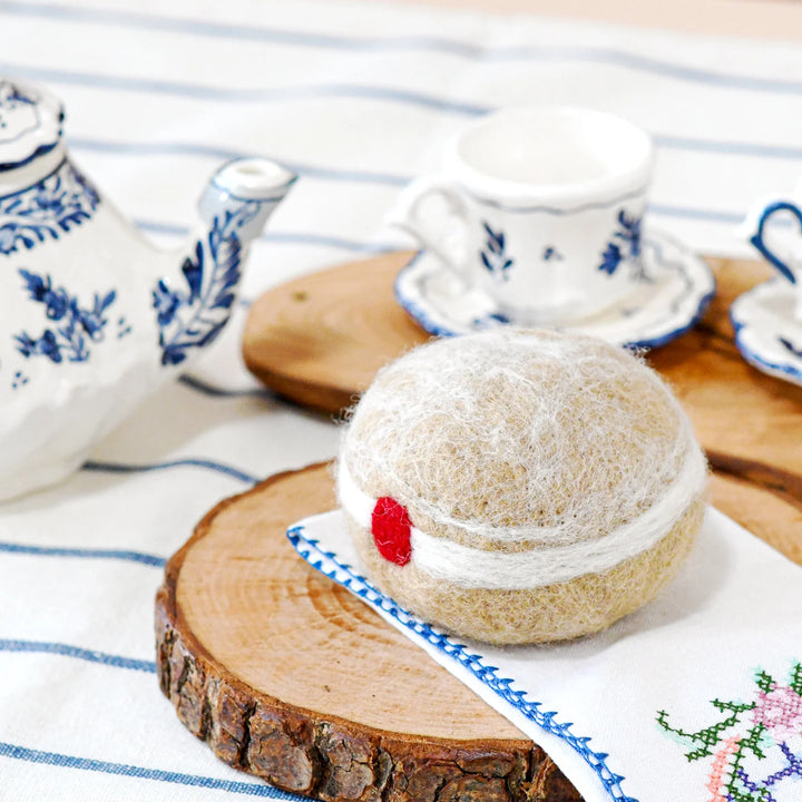 Hot Jam Donut Felt Play Food
