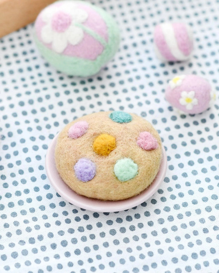 Felt M&M's Pastel Cookie Play Food