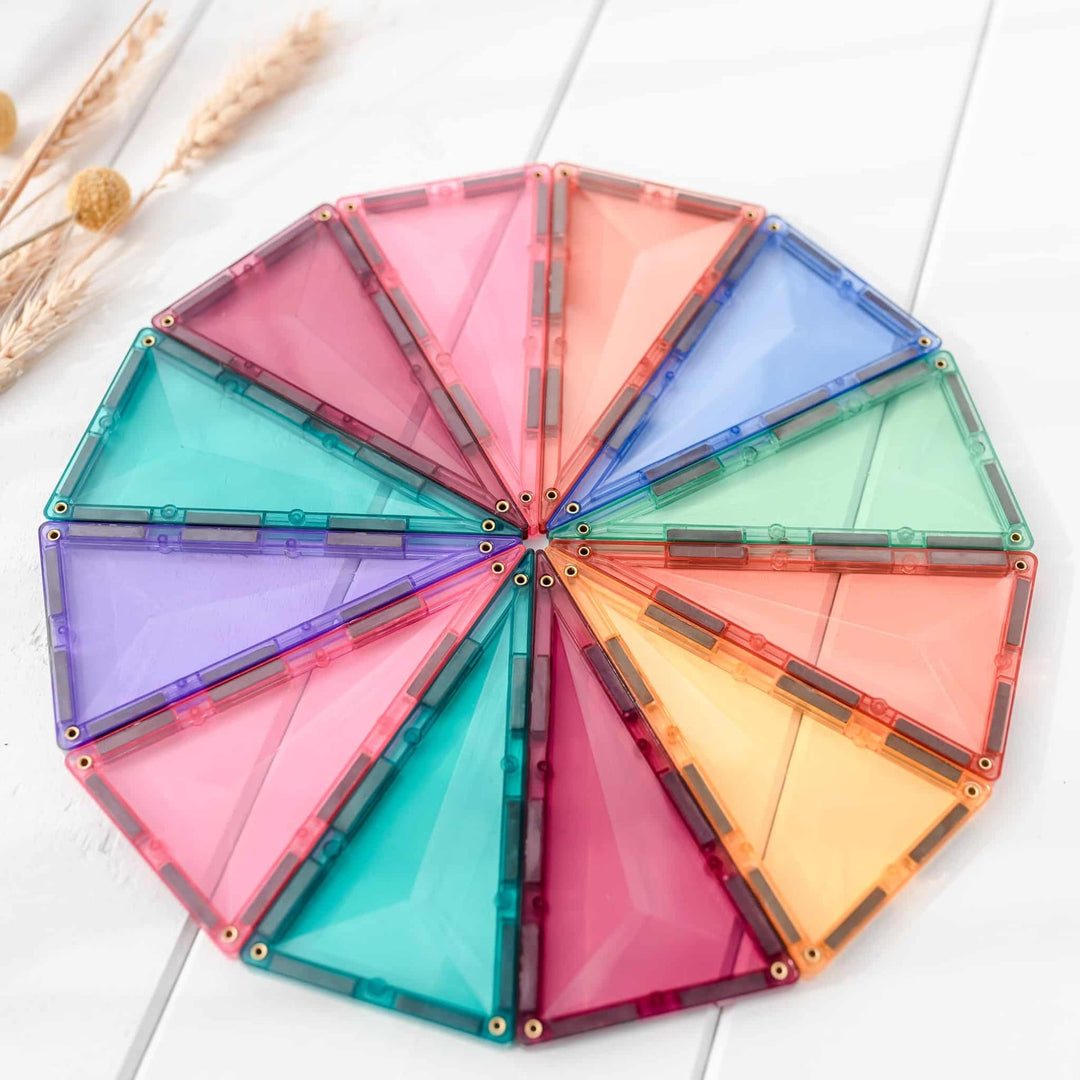 Connetix Magnetic Tiles Pastel Creative 120 Piece Pack