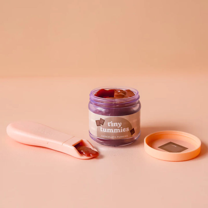 Tiny Tummies Doll Play Jar & Spoon Food Set