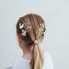 Mimi & Lula Swanlake Hair Clips 4 Pack