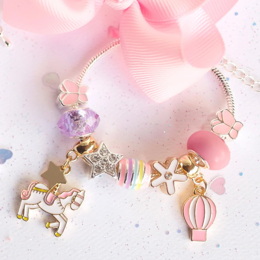 Lauren Hinkley Unicorn Carousel Charm Bracelet