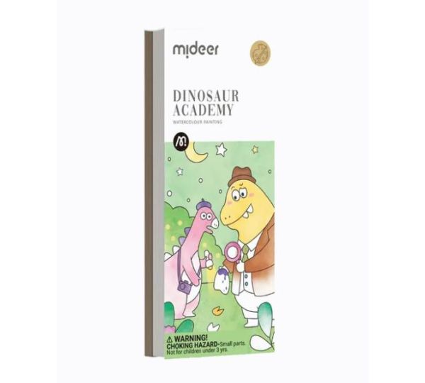 Watercolour Painting Set  - Dinosaurs