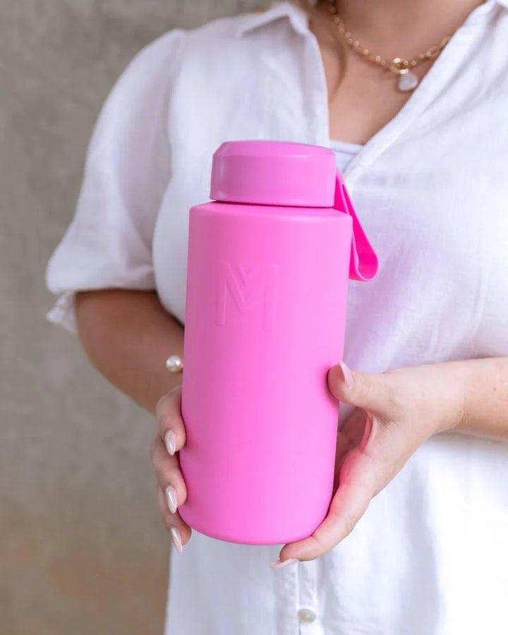 Montiico Fusion Calypso 1lt Drink Bottle with Flask Lid + FREE BUMPER