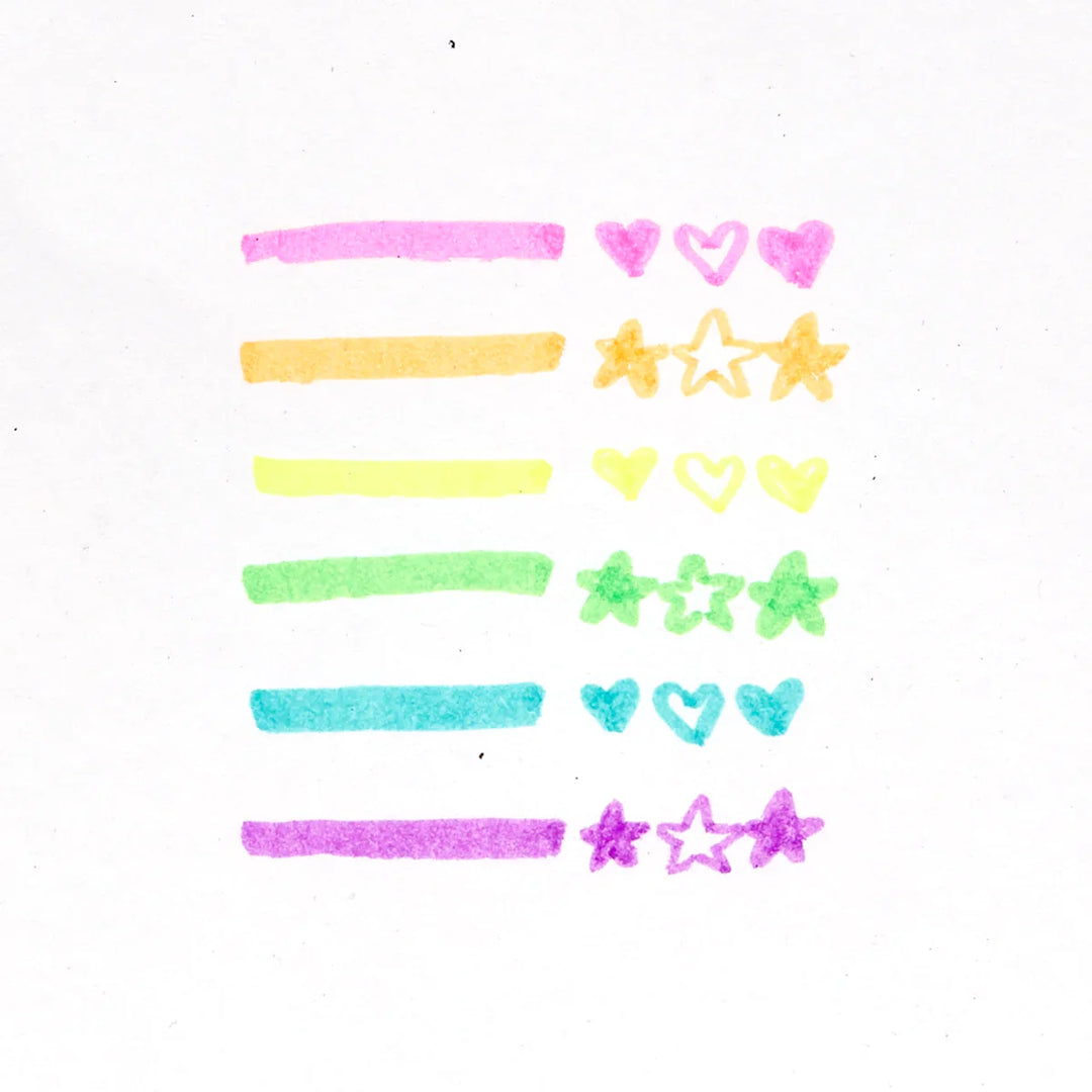 Beary Sweet Mini Scented Highlighter - Set of 6