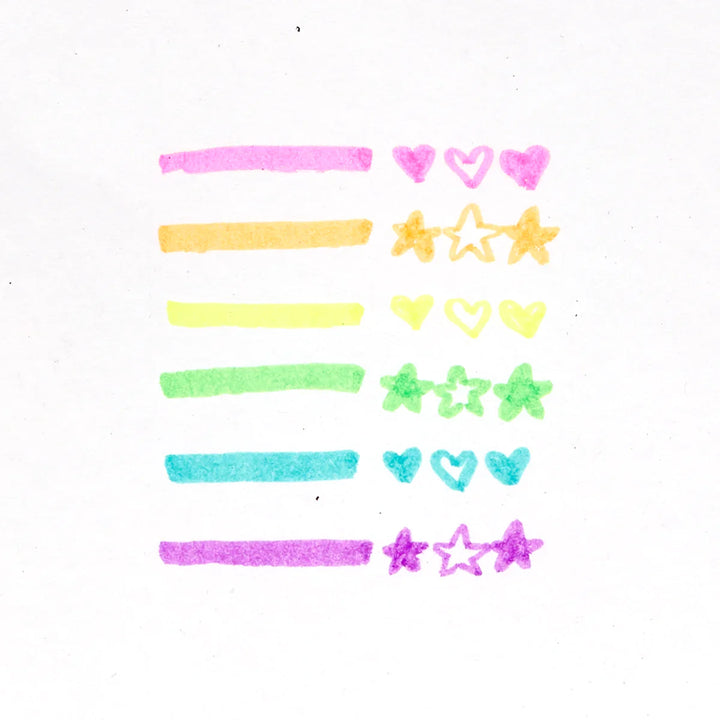 Beary Sweet Mini Scented Highlighter - Set of 6