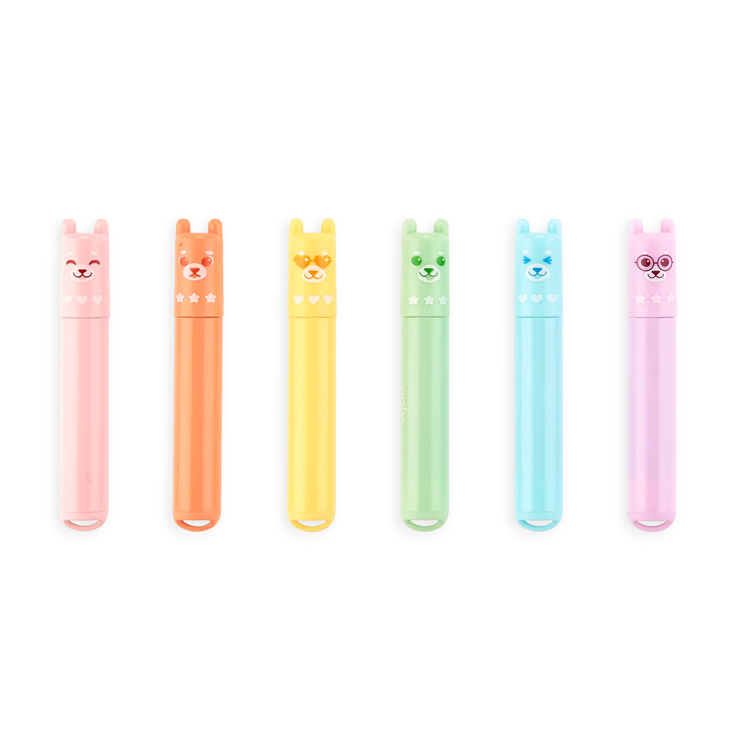 Beary Sweet Mini Scented Highlighter - Set of 6