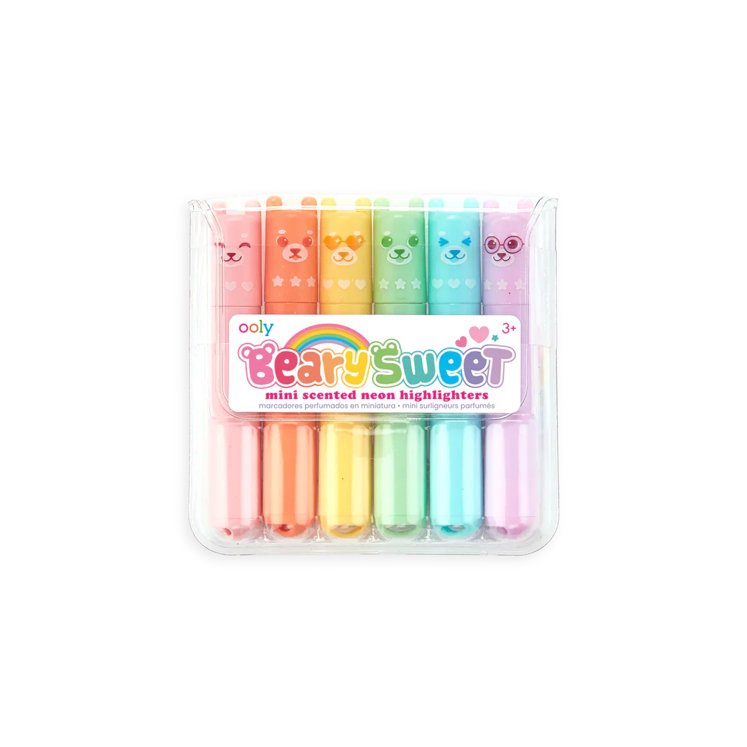Beary Sweet Mini Scented Highlighter - Set of 6