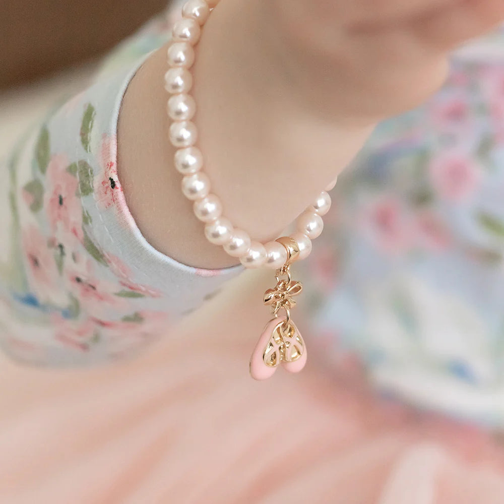 Lauren Hinkley Ballet Slippers Pearl Bracelet