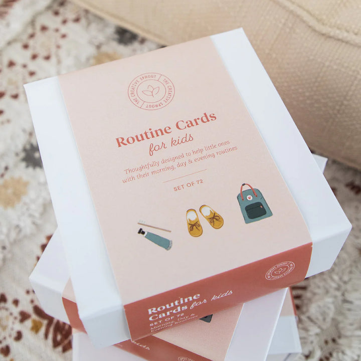 The Creative Sprout Daily Routine Cards - 72 Pack