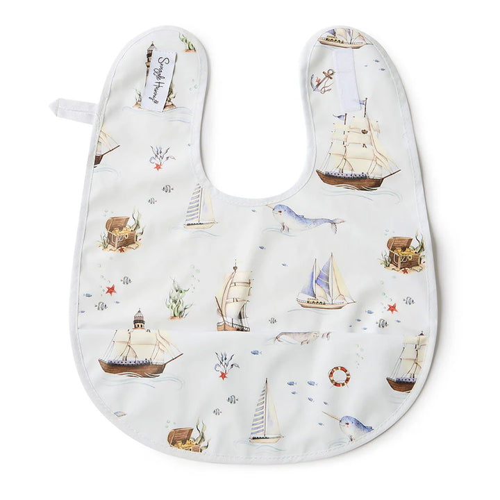 Snuggle Hunny Waterproof Snuggle Bib - Set Sail