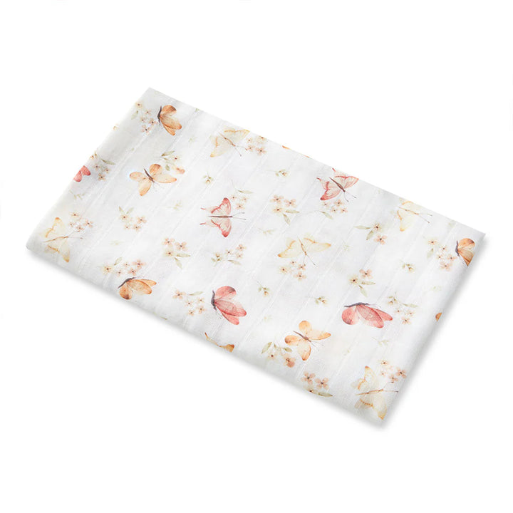 Snuggle Hunny Organic Cotton Muslin Wrap - Butterfly