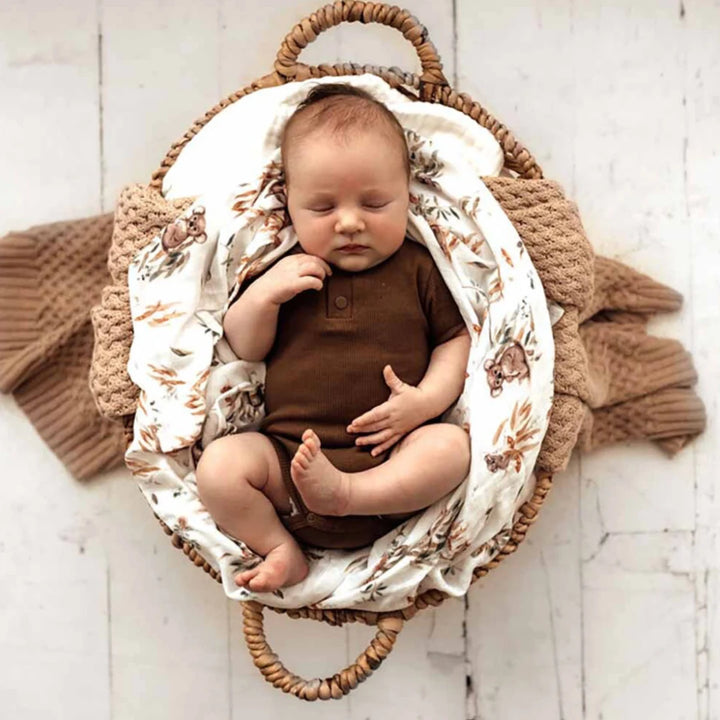 Snuggle Hunny Organic Cotton Muslin Wrap - Koala