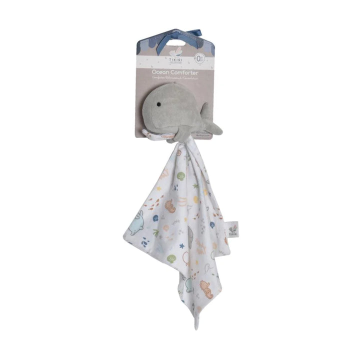 Tikiri Ocean Organic Comforter - Whale