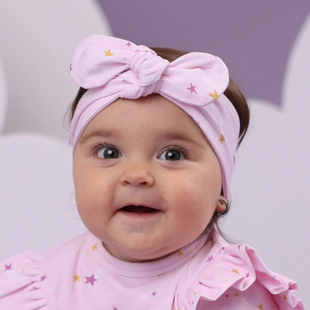 Snuggle Hunny Organic Top Knot Headband - Twinkle