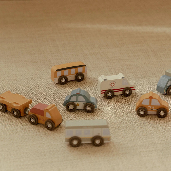 Little Dutch Wooden Vehicle Set
