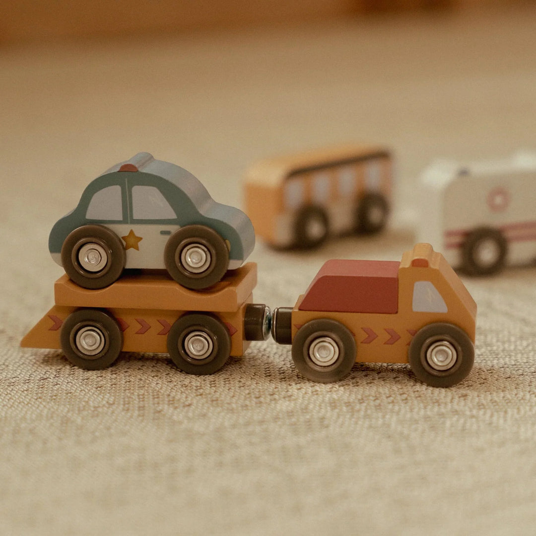Little Dutch Wooden Vehicle Set