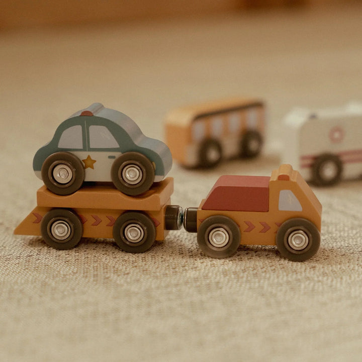 Little Dutch Wooden Vehicle Set