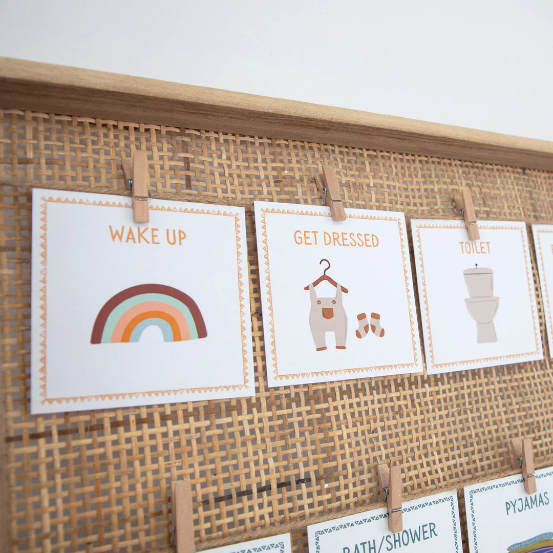 The Creative Sprout Daily Routine Cards - 72 Pack