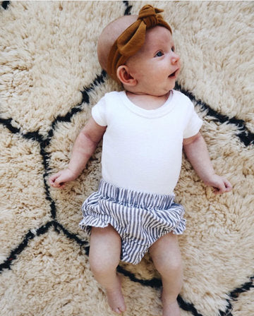 Snuggle Hunny Top Knot Headband - Mustard