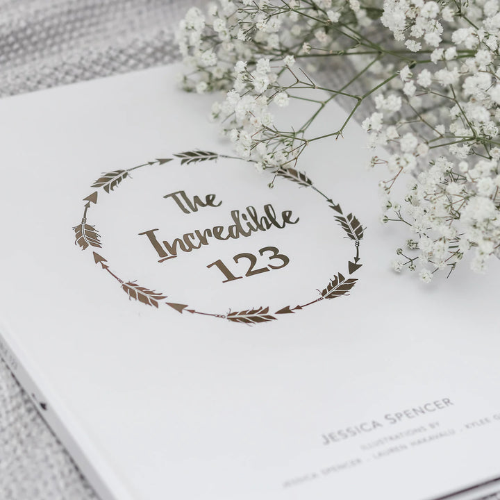 Adored Illustrations The Incredible 123 Hardcover Book
